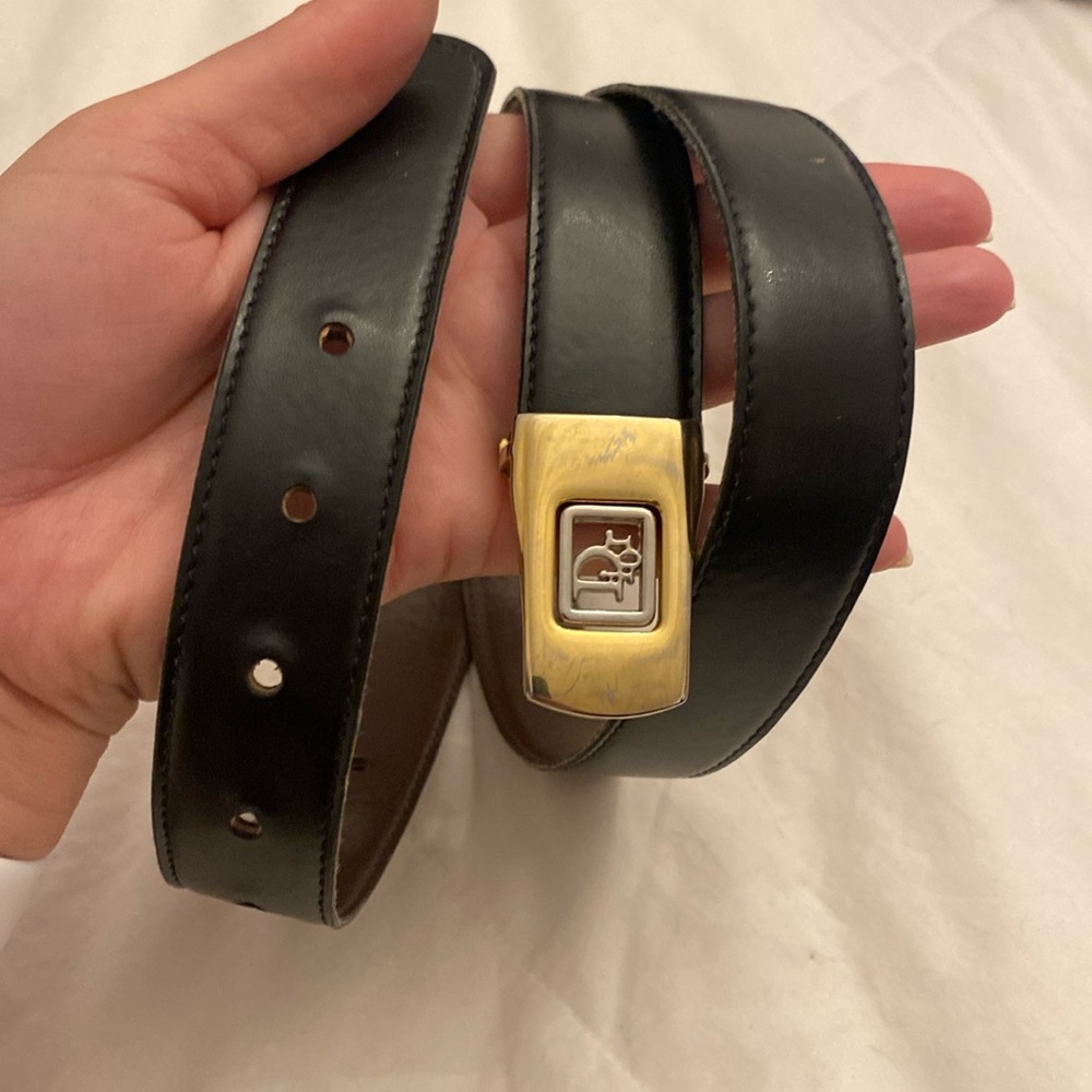 Vintage dior belt